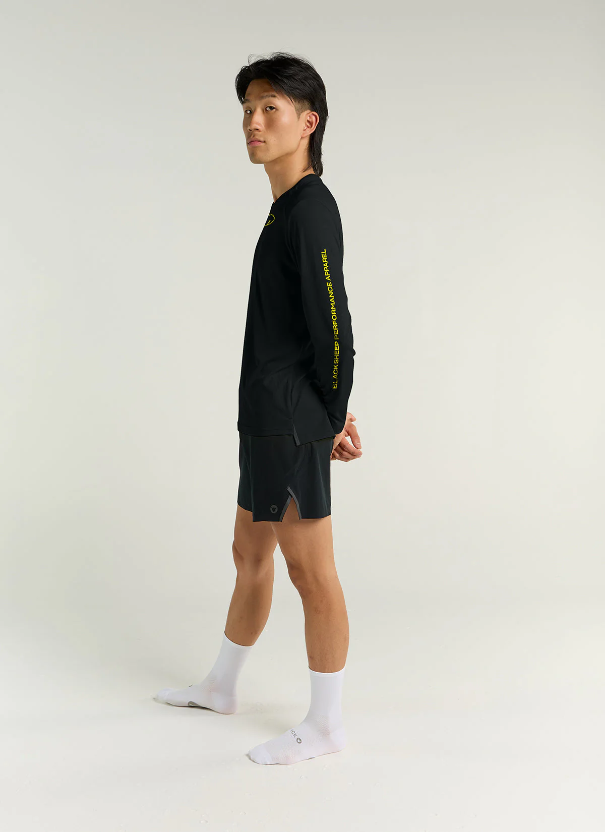 Men's Dry LS Tee - Unbound Black - Image 2