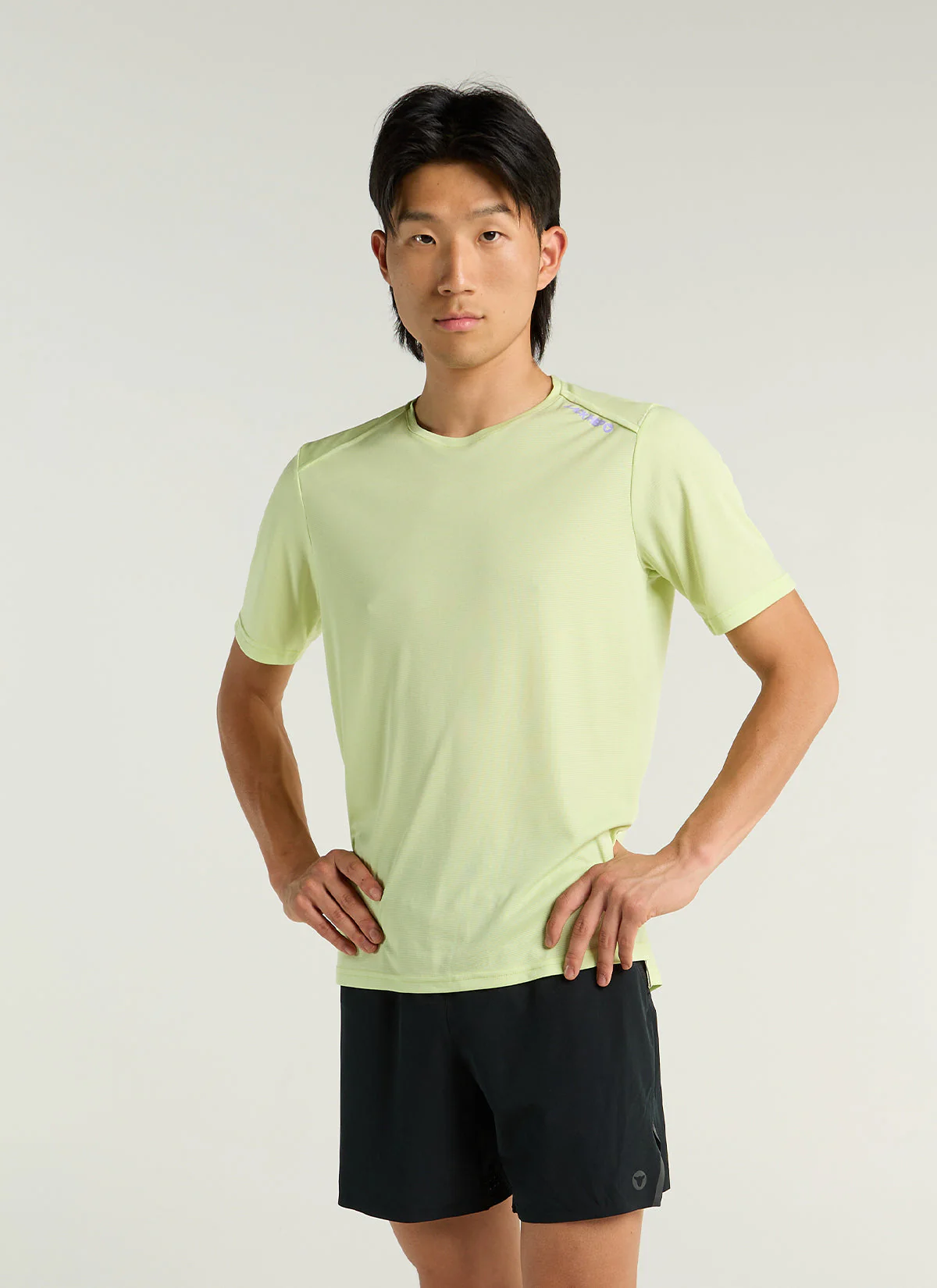 Men's Dry SS Tee - Shadow Lime - Image 2