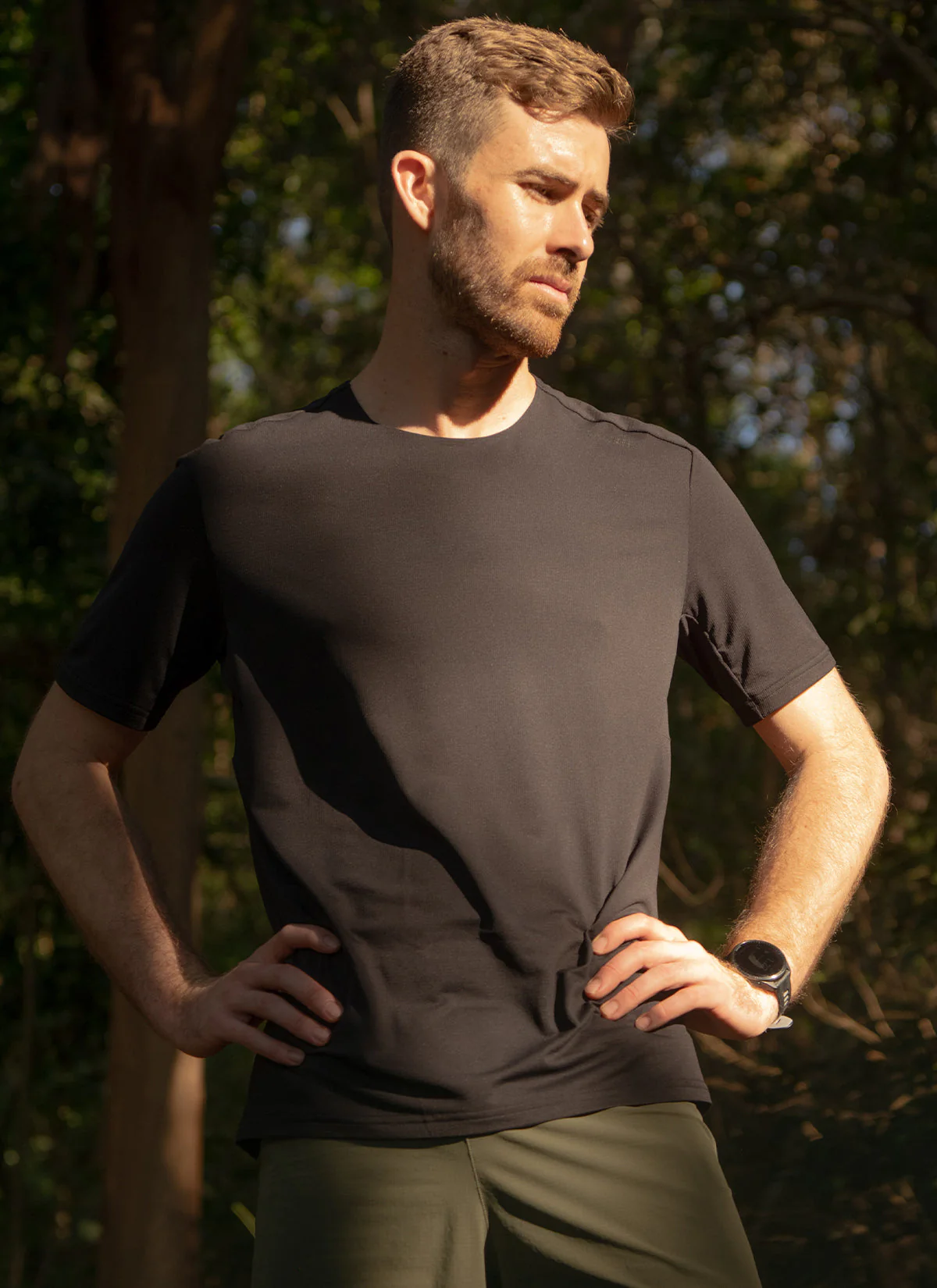 Men's DryLite SS Tee - Black - Image 2