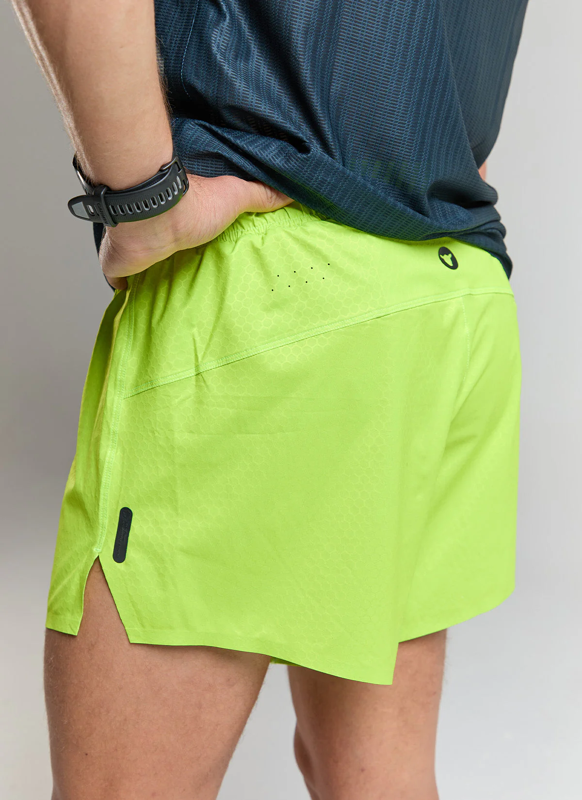 Men's Fly 3" Shorts - Acid Lime - Image 2