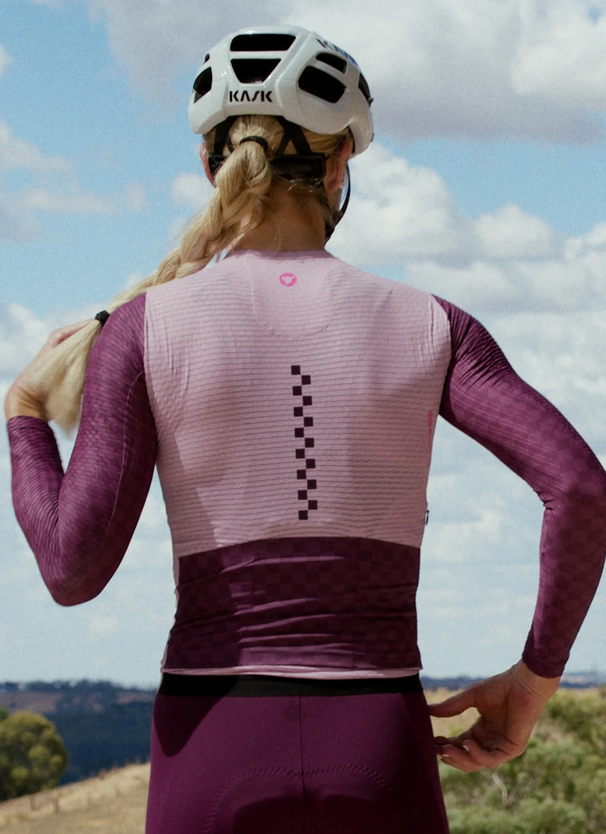 Women's AeroWeave LS Jersey - Classic Mauve - Image 3