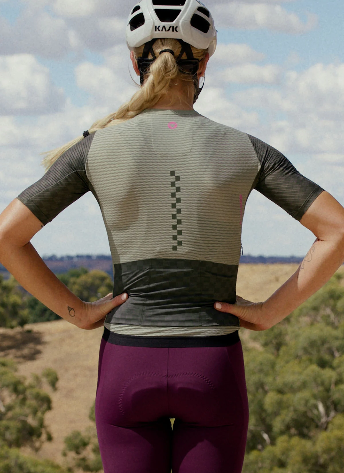 Women's AeroWeave SS Jersey - Classic Pistachio Green - Image 3