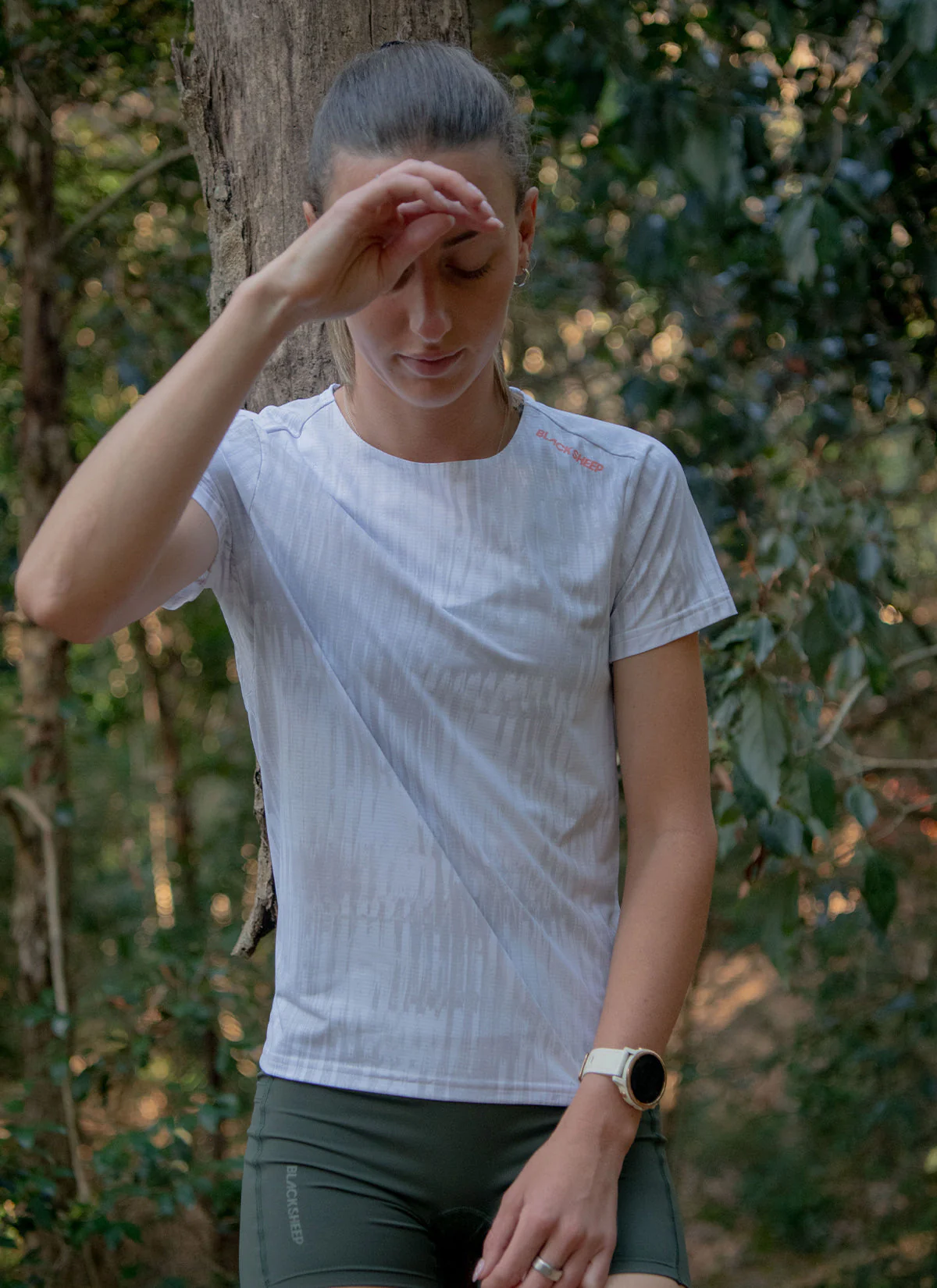 Women's Drylite SS Tee - Titanium Glass - Image 3