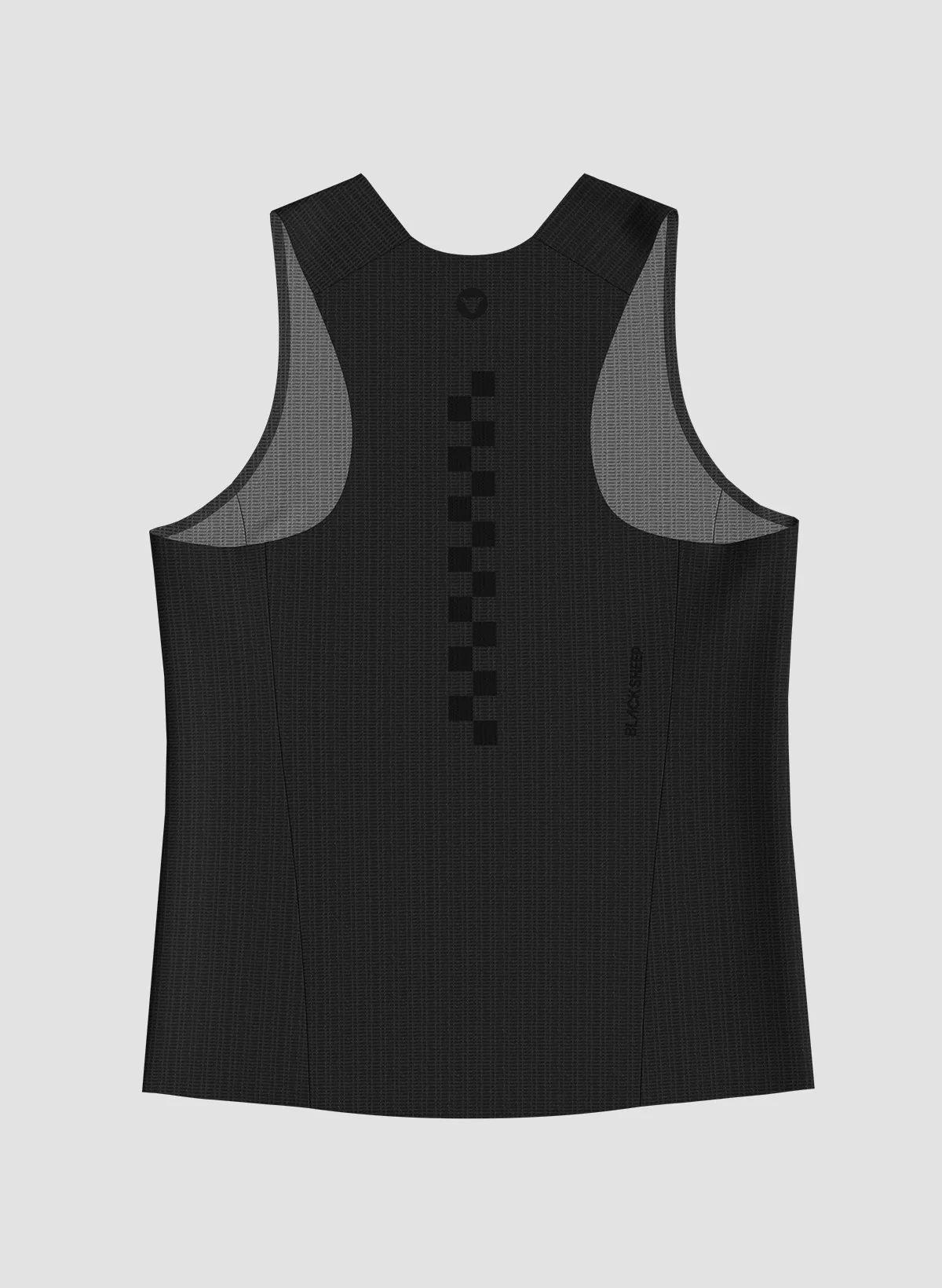 Women's FlyMesh Singlet - Untitled Black - Image 2