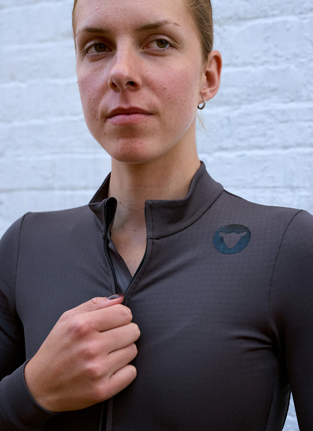 Women's GridFleece Thermal Jersey - Cocoa - Image 2