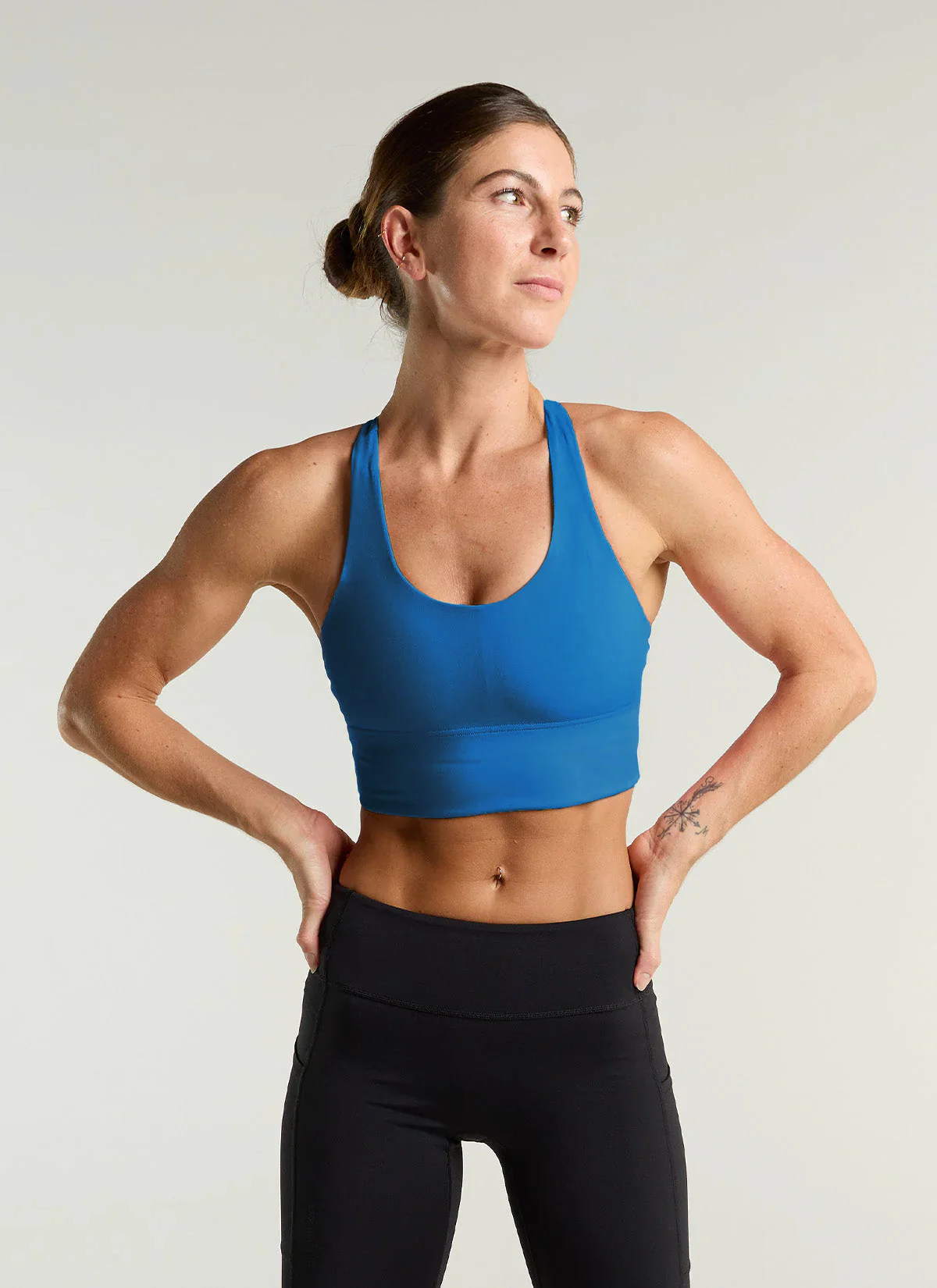 Women's Long Line Padded Crop - Supersonic - Image 2