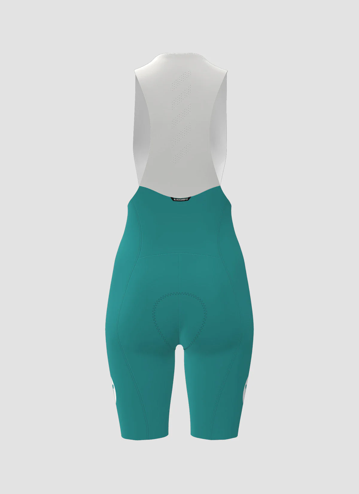 Women's Team 10'' Bib - Peacock Blue - Image 4
