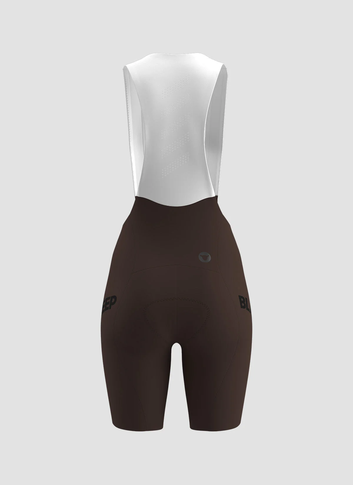 Women's Team 7" Bib - Cocoa - Image 2